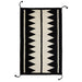 Zapotec Black & Ivory Rug #5 - CEMCUI