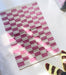 Zapotec Checkered Rug in Pink & Ivory - CEMCUI