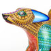 Zapotec Coyote - Oaxacan Alebrije Wood Carving - CEMCUI