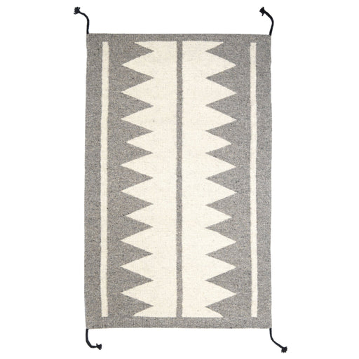 Zapotec Grey Rug #7 - CEMCUI