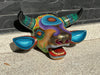 Artisanal Wooden Bull "Toro" Alebrije Margarito Melchor’s Artisanal Wooden Bull - Unique Piece - Handcrafted and Vibrantly Handpainted, Unique Mexican Folk Art - CEMCUI