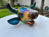 Artisanal Wooden Bull "Toro" Alebrije Margarito Melchor’s Artisanal Wooden Bull - Unique Piece - Handcrafted and Vibrantly Handpainted, Unique Mexican Folk Art - CEMCUI