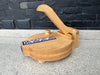 Craft by Order - Fresno Wood Tortilla Press with Talavera Detailing - 10 inches (Prensa para Tortillas) - CEMCUI