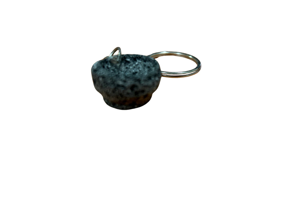 Volcanic Stone Miniature Set: Dual Bowls & Metate Keychains - CEMCUI