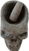 Volcanic Stone Molcajete "Cuaomi" Skull Shaped 4 Inches, Craneo - CEMCUI